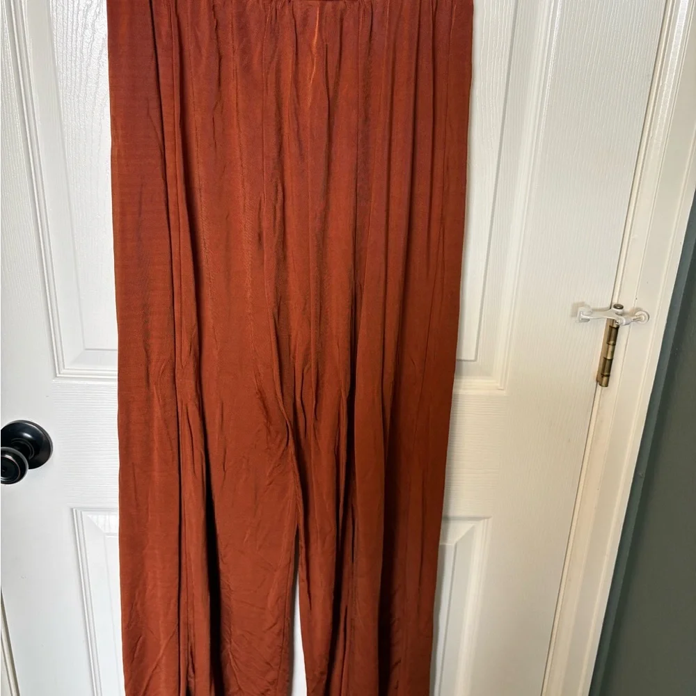 Anthropologie Maeve Shiloh Knit Wide Leg Pants - Picture 5 of 8